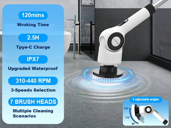 Electric Spin Scrubber