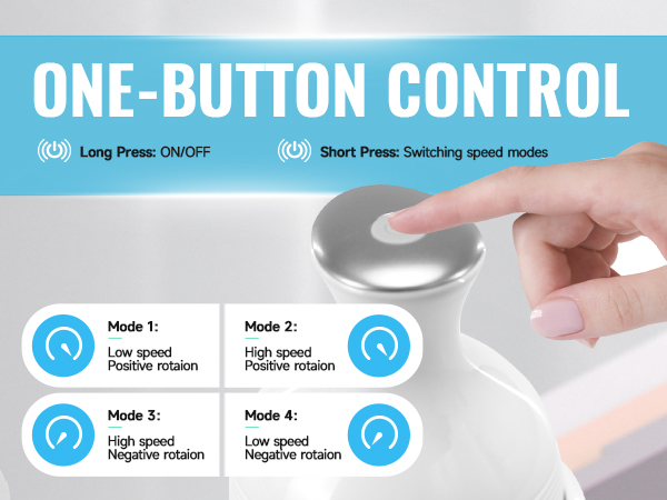4 MODE ONE-BUTTON CONTROL