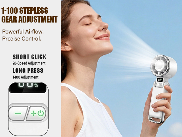 handheld fan portable