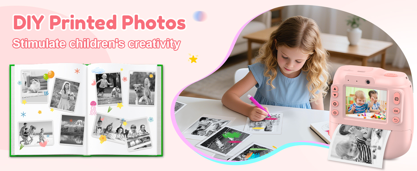 instant print camera for kids