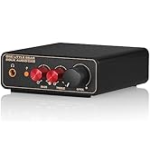 Douk Audio T14-EQ Phono Preamp: Mini MM/MC Turntable Preamp with RIAA EQ, Headphone Out, Tone Con...