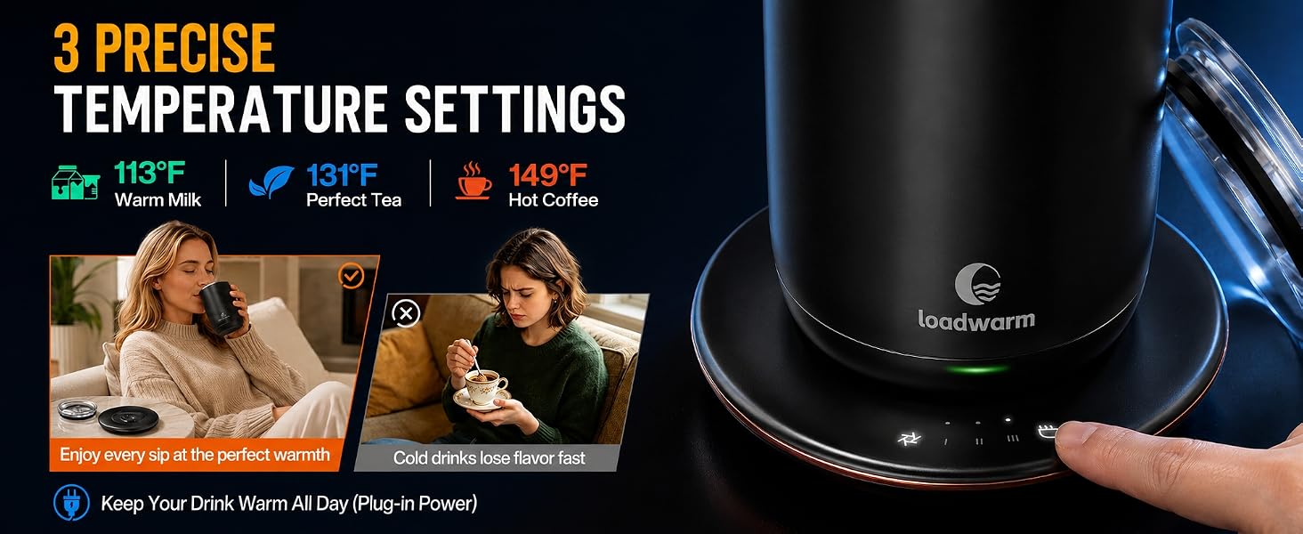 3 Precise Temperature Settings