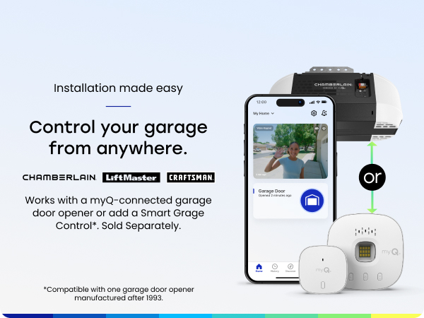 Control your garage from anywhere