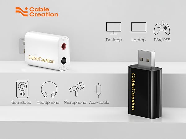 usb headphone adapter