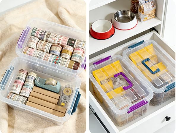 storage boxes