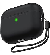NIUTRENDZ AirPods Pro 2 Case Cover 2022 Slim Silicone Shock-Absorbing Protective Case with Lanyar...