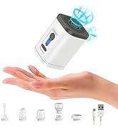Electric Air Pump, Portable Air Pump for Inflatables, Rechargeable Inflate Deflate Mini Pump for ...