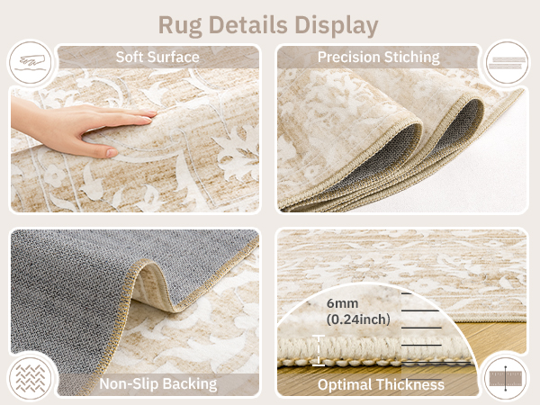 Rug Details Display