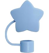 Silicone Straw Cover Cap for Cup, Star Shape Topper Compatible with 10mm 30 and 40 Oz Tumbler, Re...