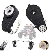 VitalKos 2 Pcs 24V RS555 Enhanced Gearbox, 40000RPM Motor Replacement for 24 Volt UTV Big Kids Ri...