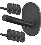 MeesMeek Adhesive Wall Hooks - No Tools, Easy to Use Multi-Function Utility Hooks, Small Sticky H...