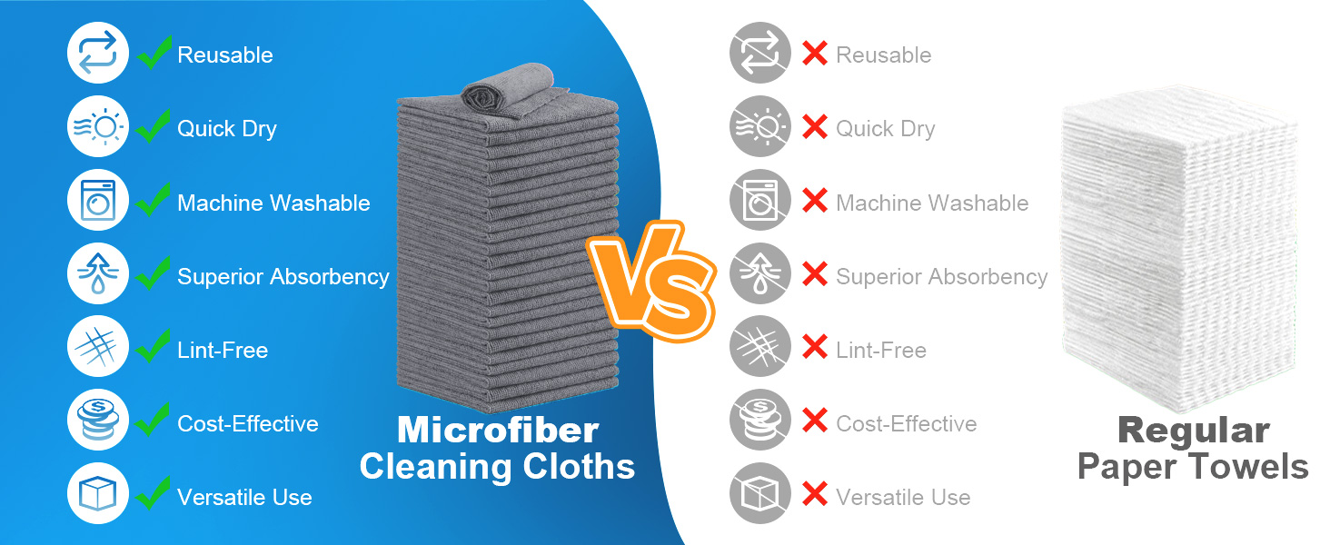 microfiber cleaning cloths