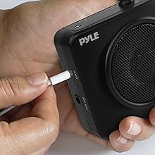 Portable Waist-Band PA Speaker System;Compact Voice Amplifier and Headset Microphone Set;Built-in