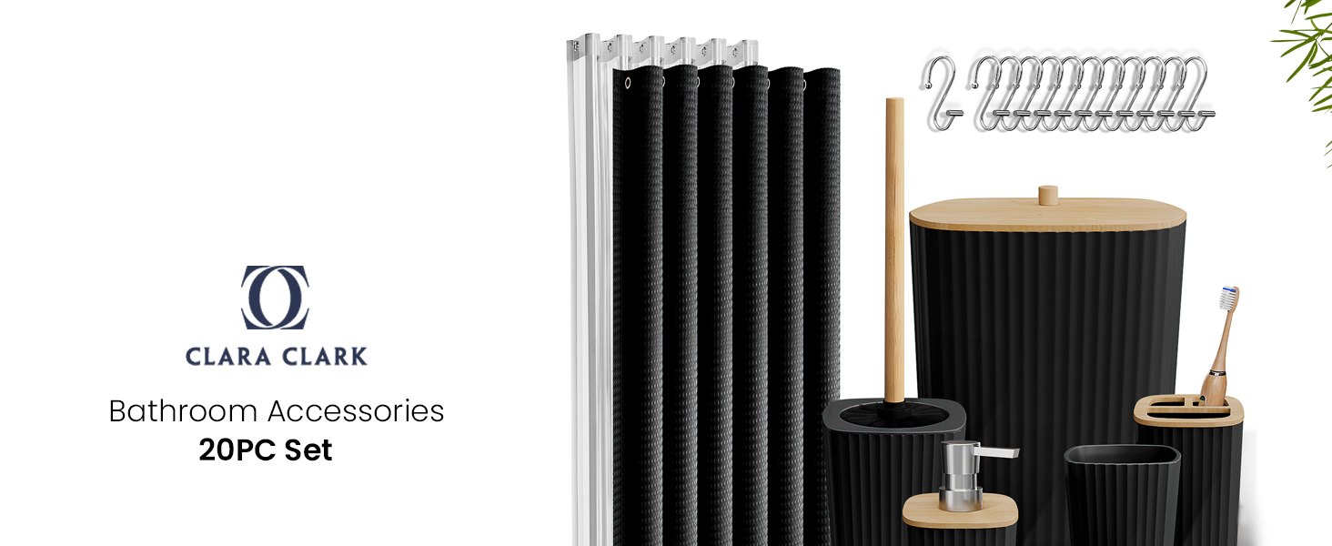 CC 20PC Bathroom Accessory Set