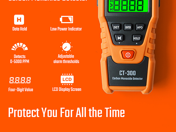 carbon monoxide detectors portable carbon monoxide detector for travel carbon detector camping