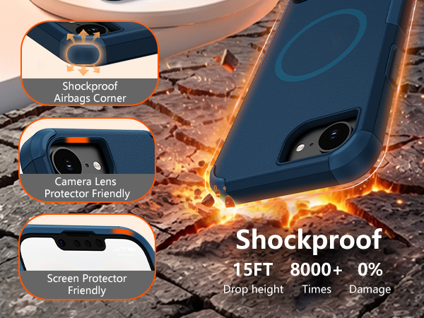 Military Grade Drop Protection Case for iPhone 16e / 17e