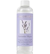 COCORRÍNA Reed Diffuser Refill- Lavender Thyme 6.7 oz. Reed Diffuser Oil Refill Home Fragrance fo...
