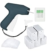 2006 PcsTagging Gun Kit Including Liumai Tag Gun, 5 Steel Needles, 1600 Clear Barbs Fasteners, 40...
