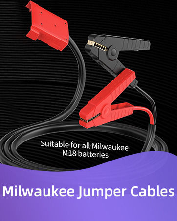 milwaukee battery jumper cable