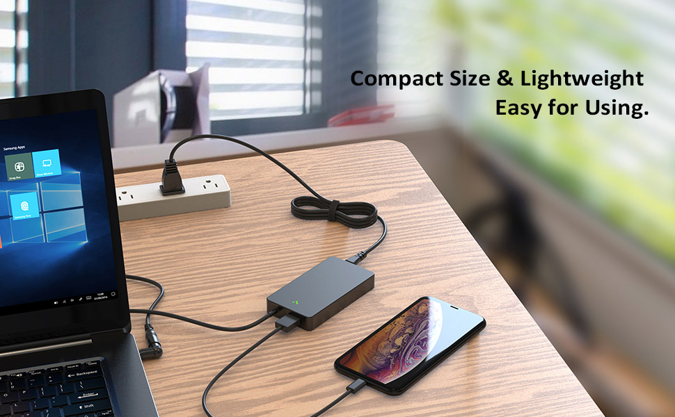 90w laptop charger thin usb