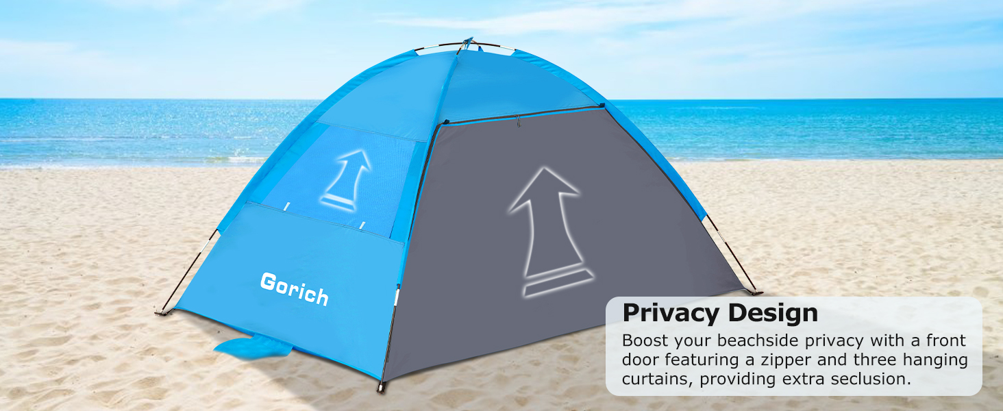 travel beach tent sun shelter beach shade tent beach umbrella