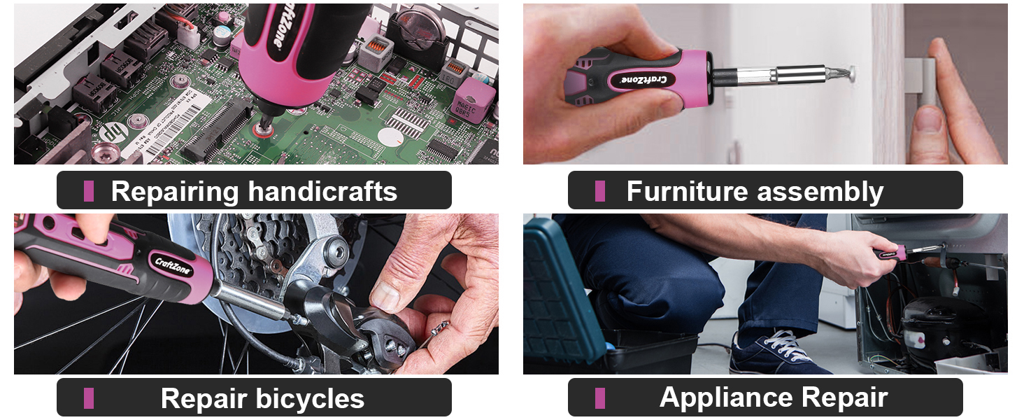 Electric Screwdriver Cordless Set