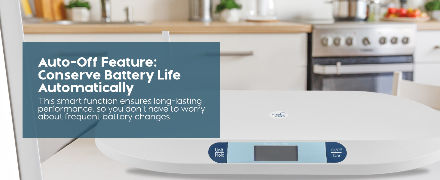 Digital baby scale pet scale auto off feature conserve battery life automatically long lasting
