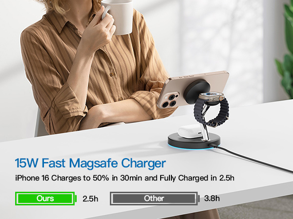 iphone charger stand