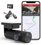 GPS FHD 1080P WiFi Dash Cam, Front Dash Camera for Cars, Night Vision, 24 Hours Parking Mode(Need...