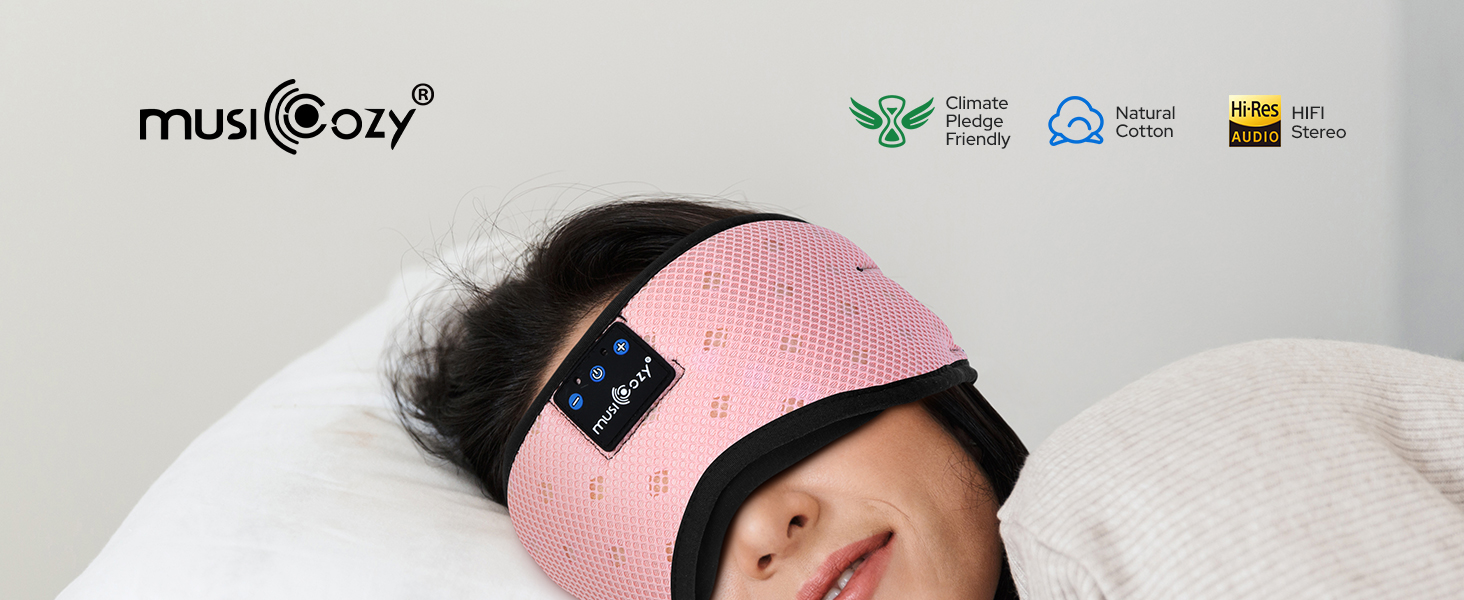 Sleep headphones Bluetooth Mesh Mask