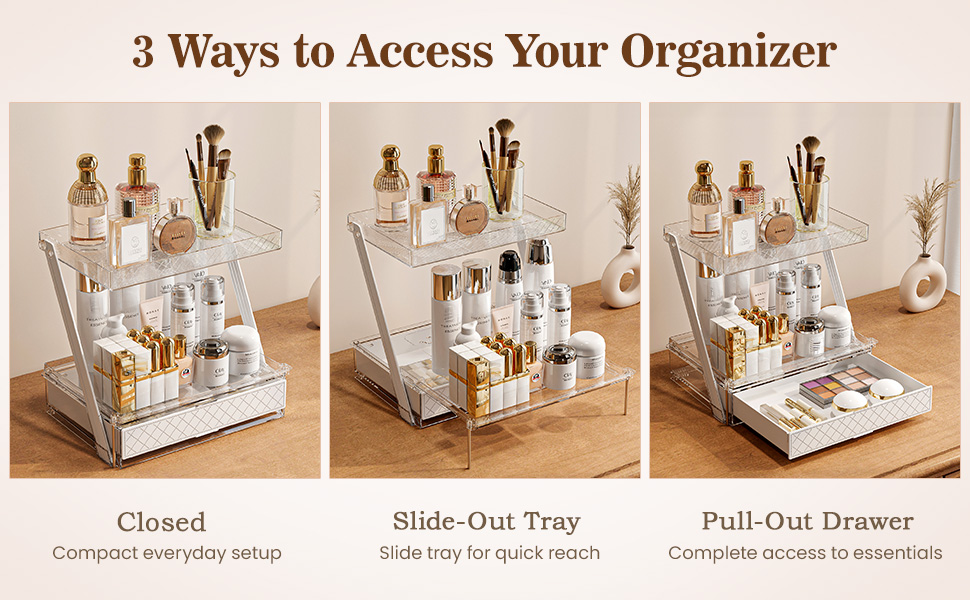 vanity organizer countertop
