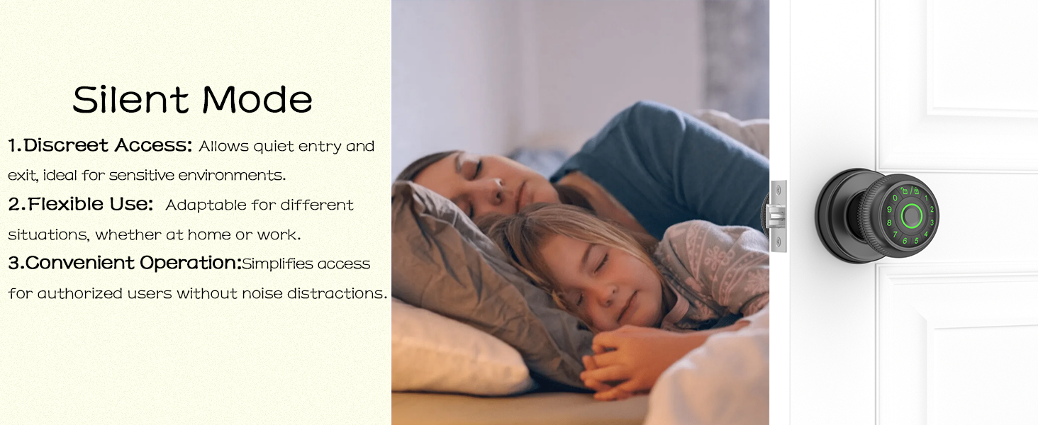 smart bedroom door lock