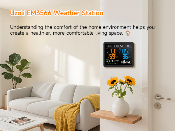 wireless weather station indoor outdoor