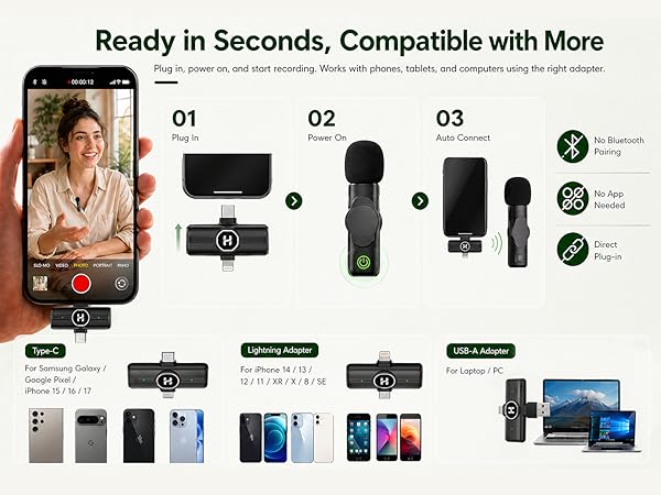 wireless microphone for iphone