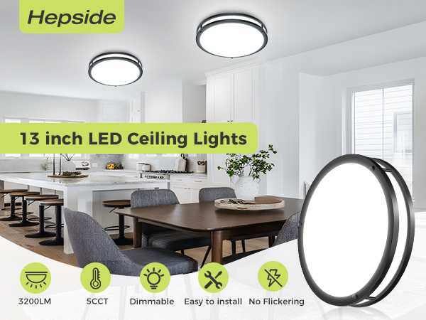 Flush Mount Ceiling Light Fixture Ceiling Light kitchen ceiling light light fixture Bathroom 