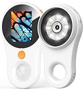 T TAKMLY Magnifying Glass with Light Portable Handheld USB Digital Microscope Macro Camera 2.0 in...