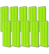 10Pcs Mop Replacement Pads,Compatible with Libman Rinse 'n Wring Mop Universal Mop Pads Mop Head ...
