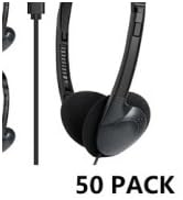 CNSZSLZ USB C Headphones Bulk 30 Pack for Classroom School Kids,USB Type C Headphones Class Set f...
