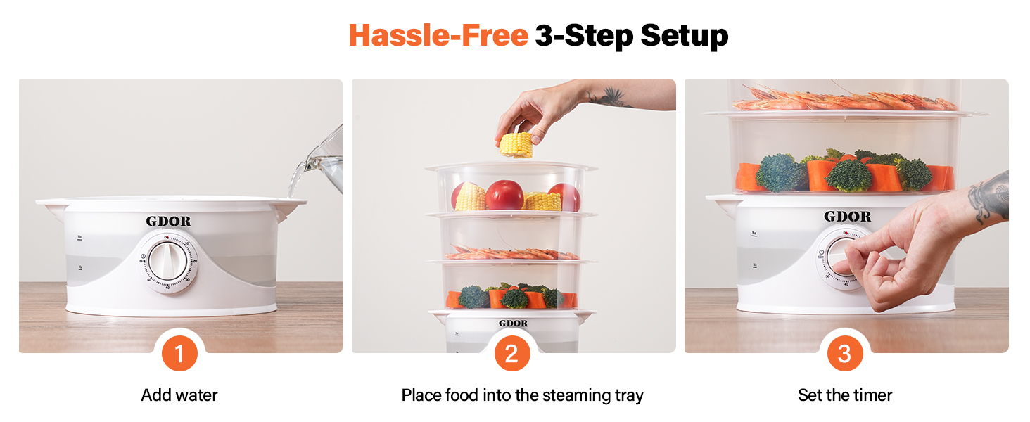 Hassle-Free 3-Step Setup