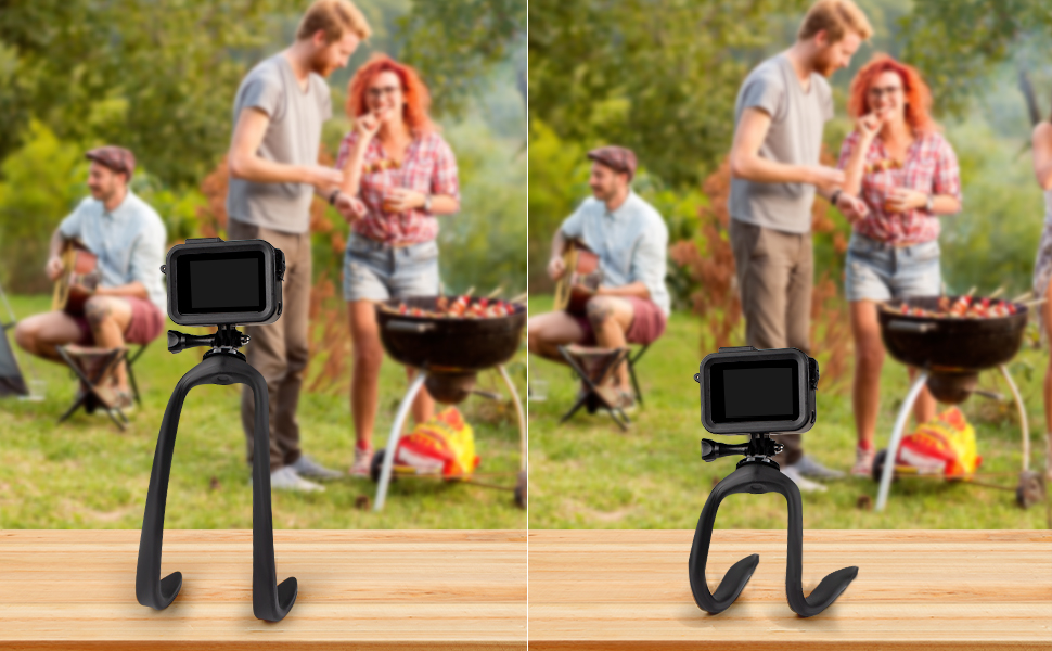 phone holder and gopro holder