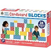 Teacher Created Resources Easy-Stack Cardboard Blocks 24 Piece Set (TCR11531)