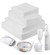 200PCS Dish Packing Supplies for Moving, 4 Sizes (16"x12", 12"x12", 12"x7.8", 7.8"x7.8") Cushion ...