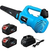 NEWONE Leaf Blower Cordless Hand Electric Leaf Blower/Leaf Vacuum,20V 5 Speed Lightweight Sweeper...