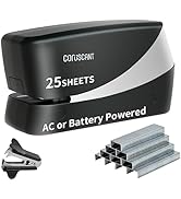 Coruscant Electric Stapler, Heavy Duty Desktop Stapler, Includes 2000 Staples and 1 Staple Remove...