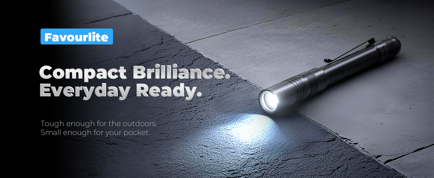pen light flashlight rechargeable