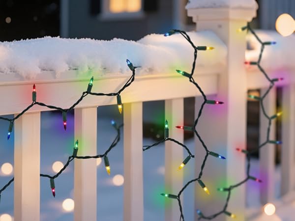 Multicolor Christmas String Lights