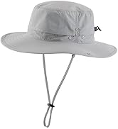 Connectyle Mens Waterproof Sun Hat Outdoor UPF 50+ Boonie Hat for Fishing Hiking