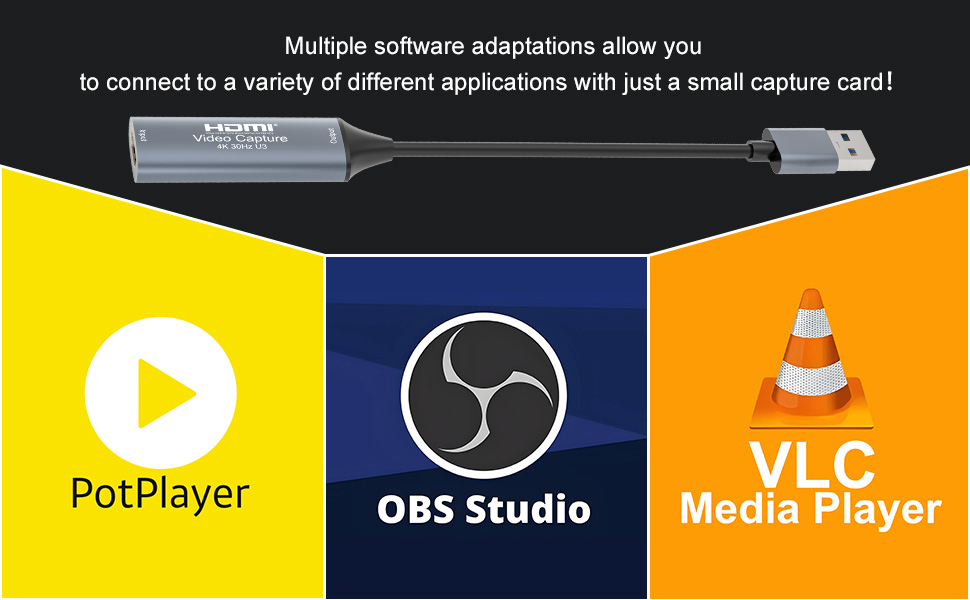 4K 30FPS HDMI Video Capture Card