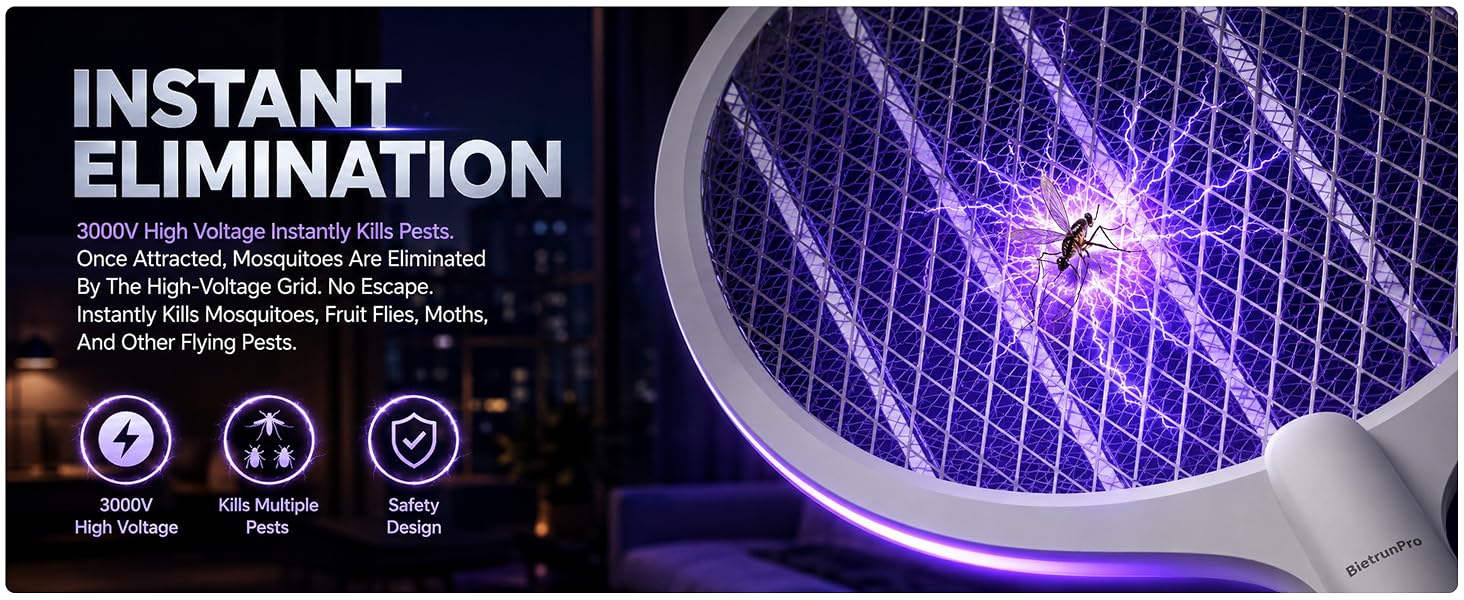 fly swatter,bug zapper indoor,mosquito zapper,electric fly swatter,fly zapper,indoor mosquito