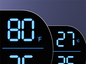 Digital Wall Clock